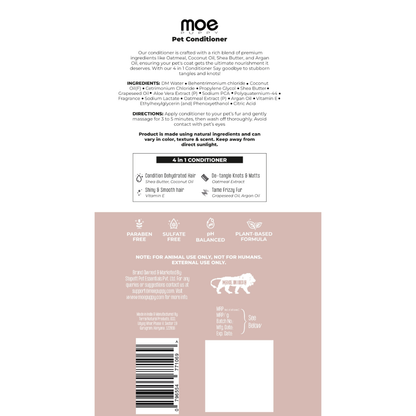 4 in 1 Conditioner for Dogs & Cats - 120gm