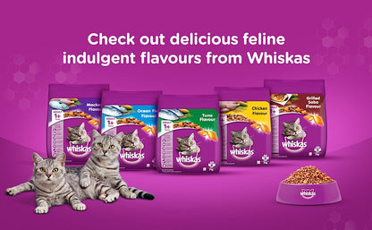 Whiskas Adult (+1 year) Dry Cat Food Food, Chicken Flavour