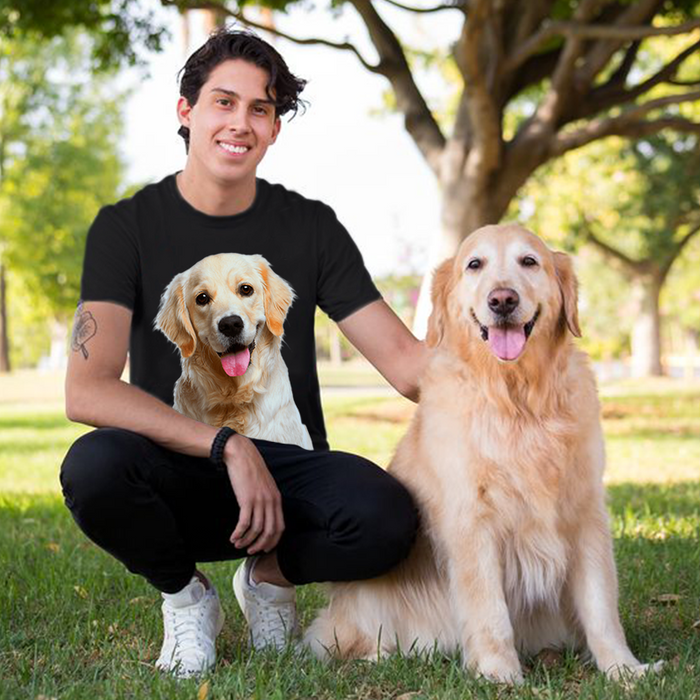 Custom Pet Printed T shirt Dog Lover Pet Lovers T shirt