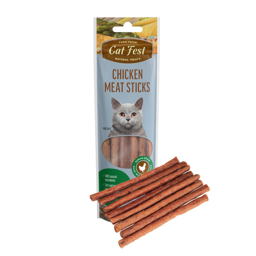Catfest Meat Sticks Chicken for Cats