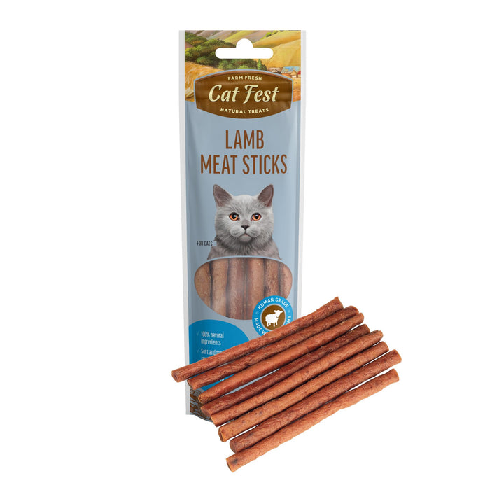 Catfest Meat Sticks Lamb For Cats