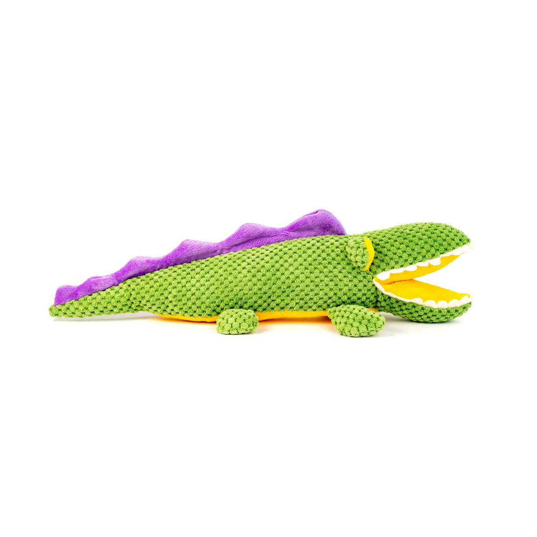 ThePetNest X Barkbutler™ : Aly-The-Gator Stuffed Dog Toy