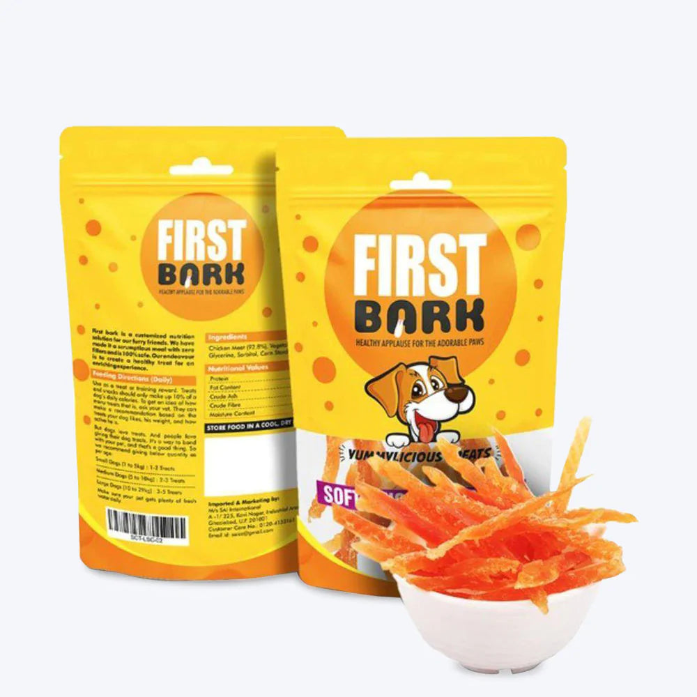 First Bark Soft Chicken Tenders Dog Treat - 70 g