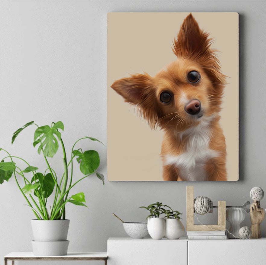 Custom Pet PAWtrait - Canvas