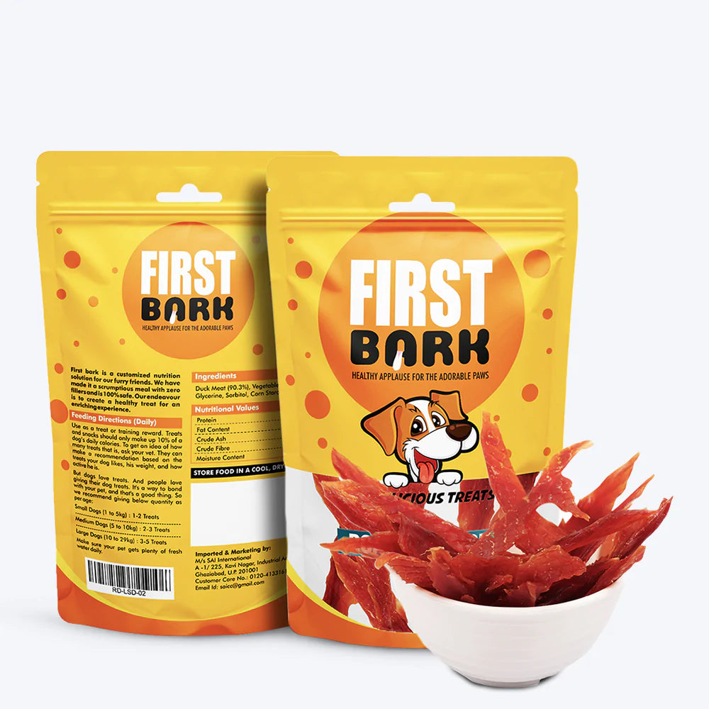 First Bark Roasted Duck Dog Treat - 70 g