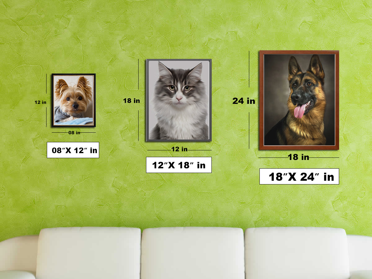 Custom Pet PAWtrait - Canvas