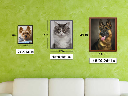 Custom Pet PAWtrait - Canvas